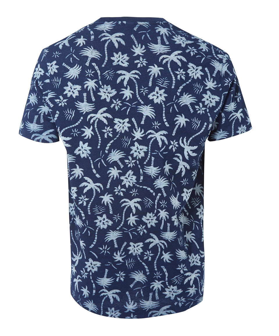 Lyst - Paul smith Palm Tree Tshirt in Blue for Men