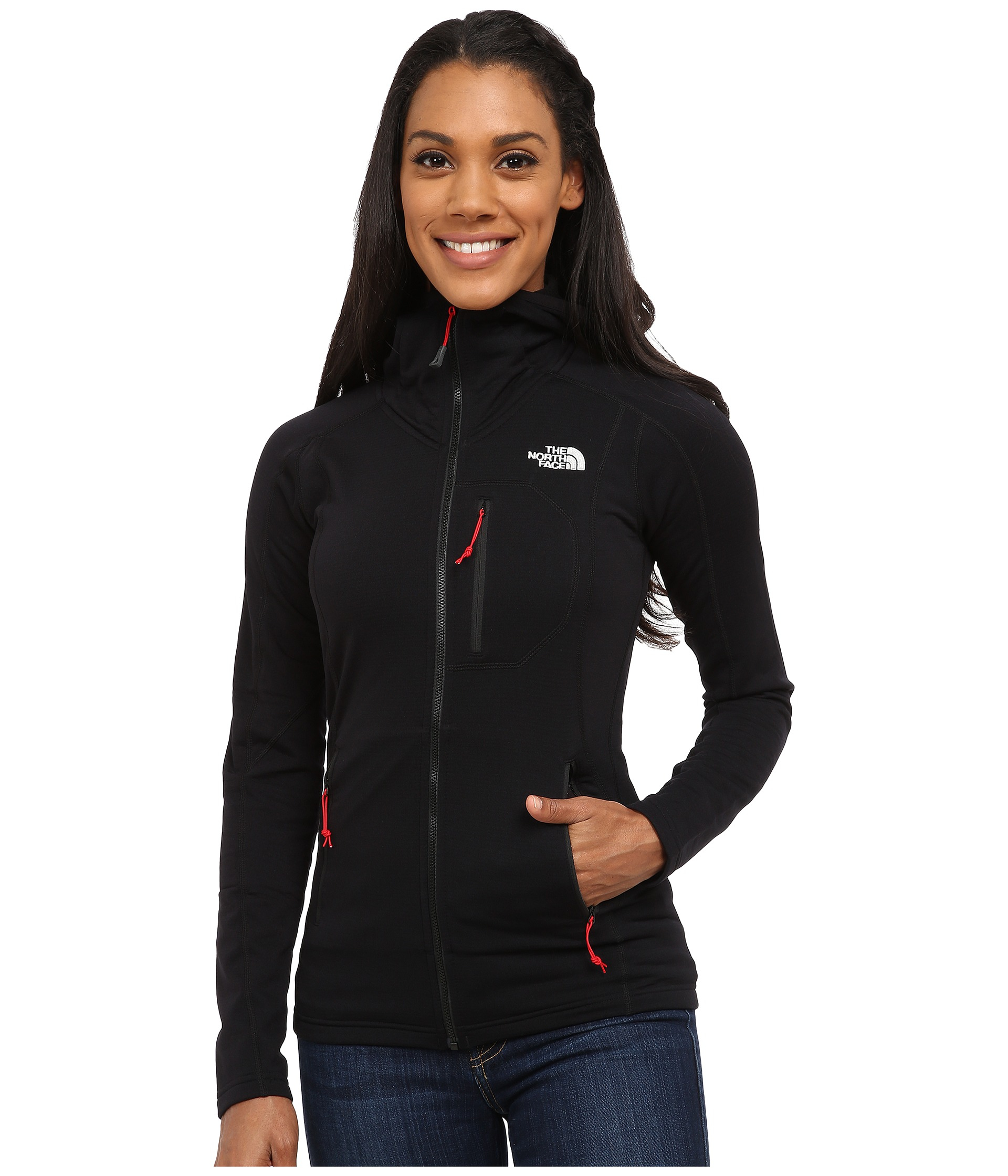 north face incipient hooded jacket