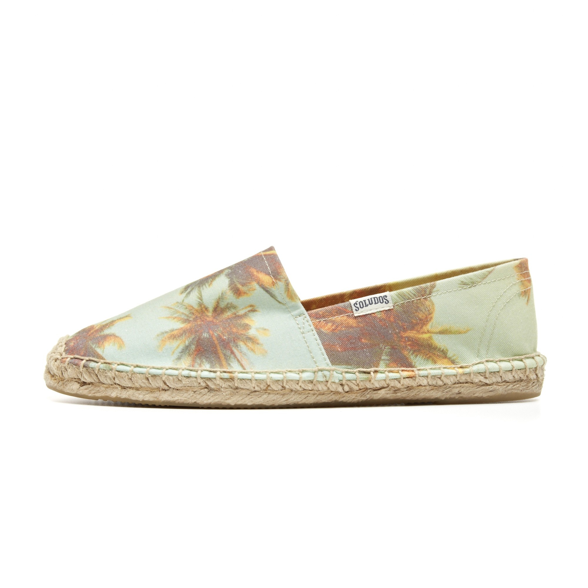 Soludos Paradise Espadrille Flat in Natural - Lyst
