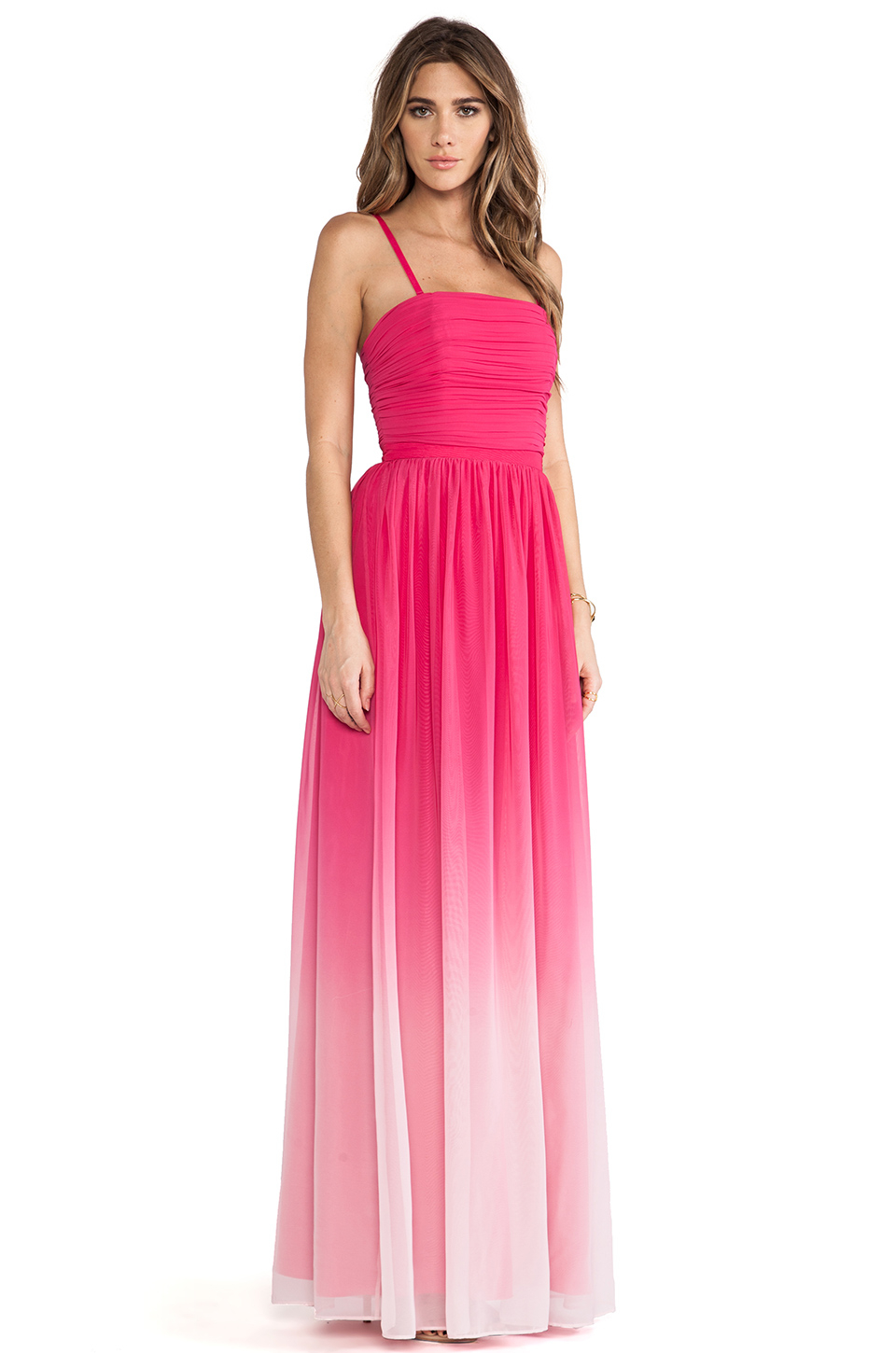 Lyst - Erin Erin Fetherston Isabelle Gown in Pink