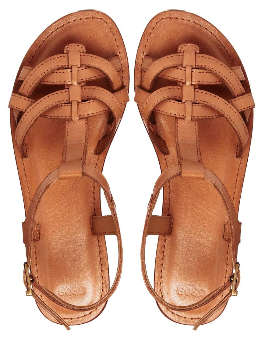 Woman BROWN Sandals in Leather XXW11K0FH50NHV42S010 | Tods