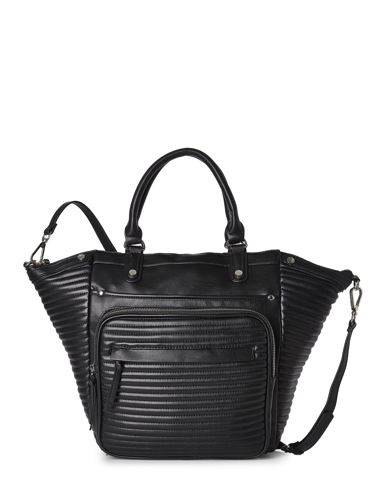 Steve Madden Black Braven Tote Lyst