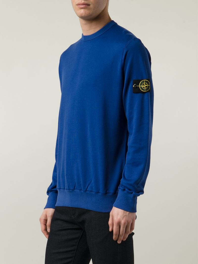 Purchase > stone island sweatshirt dark blue, Up to 73% OFF