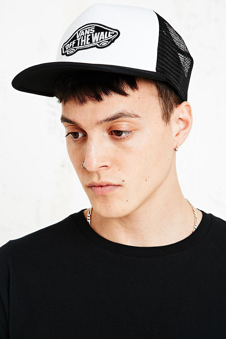 vans classic patch trucker cap