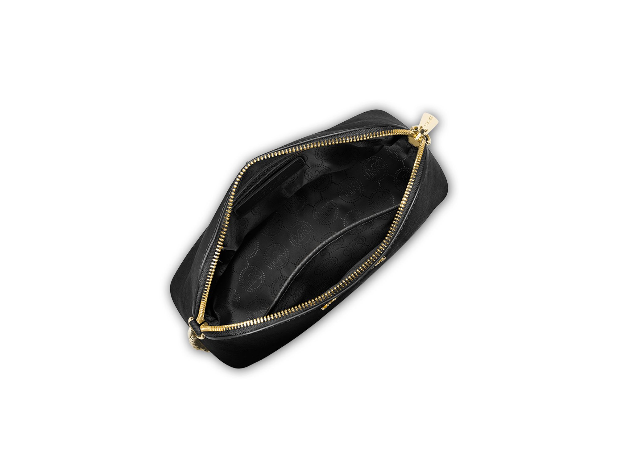 Michael Kors Cindy Large Saffiano Leather Crossbody Bag in Black 