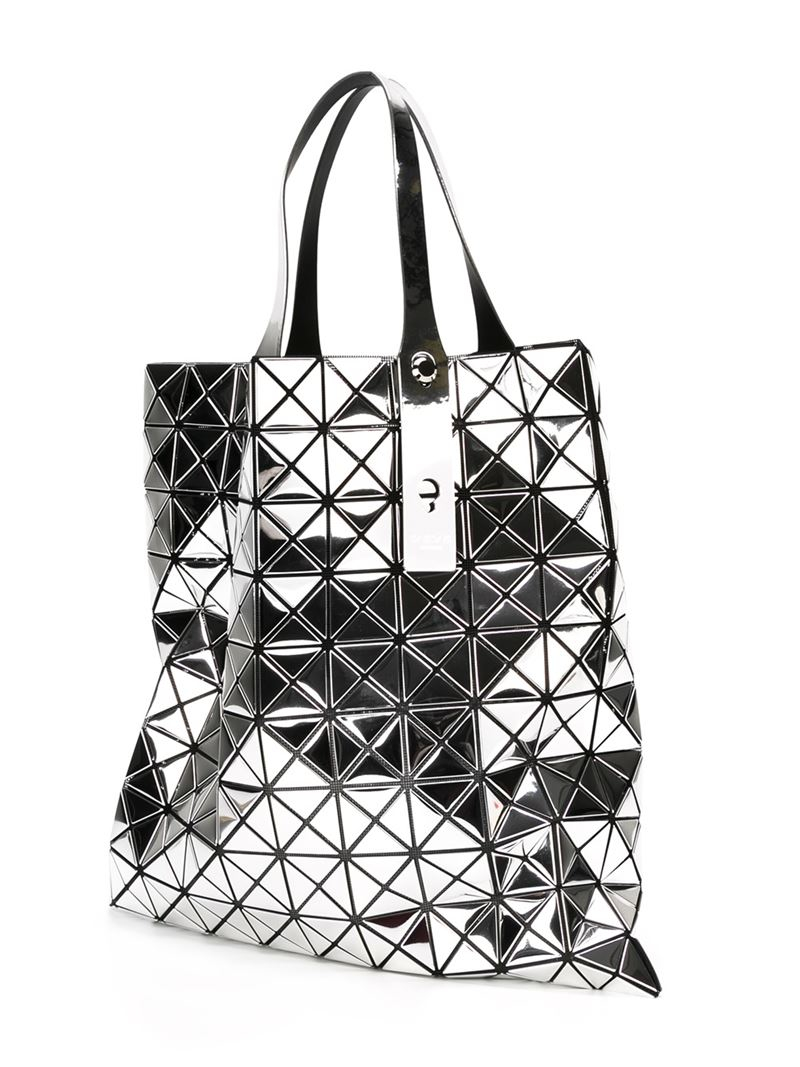 bao bao issey miyake platinum tote