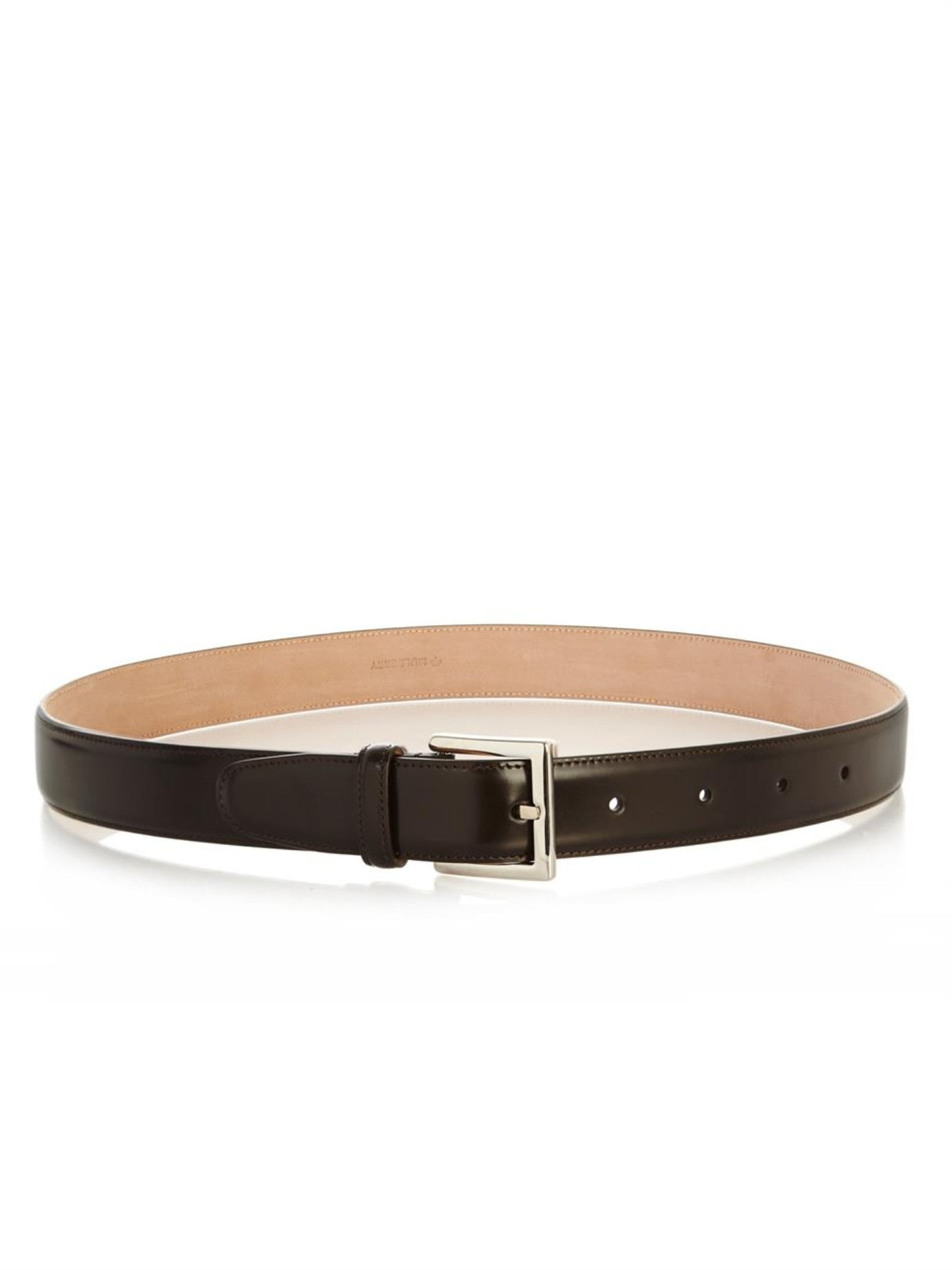 Mulberry Classic Leather Belt in Brown for Men - Lyst