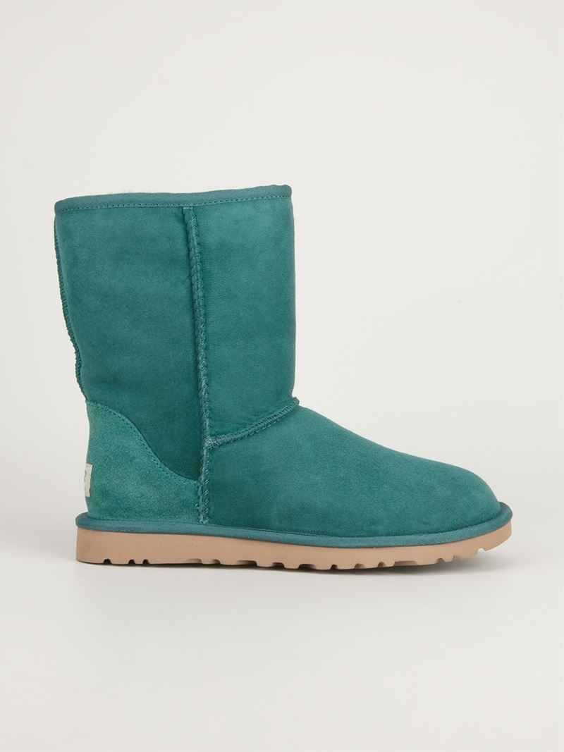 UGG 'Classic Short' Boot in Green - Lyst