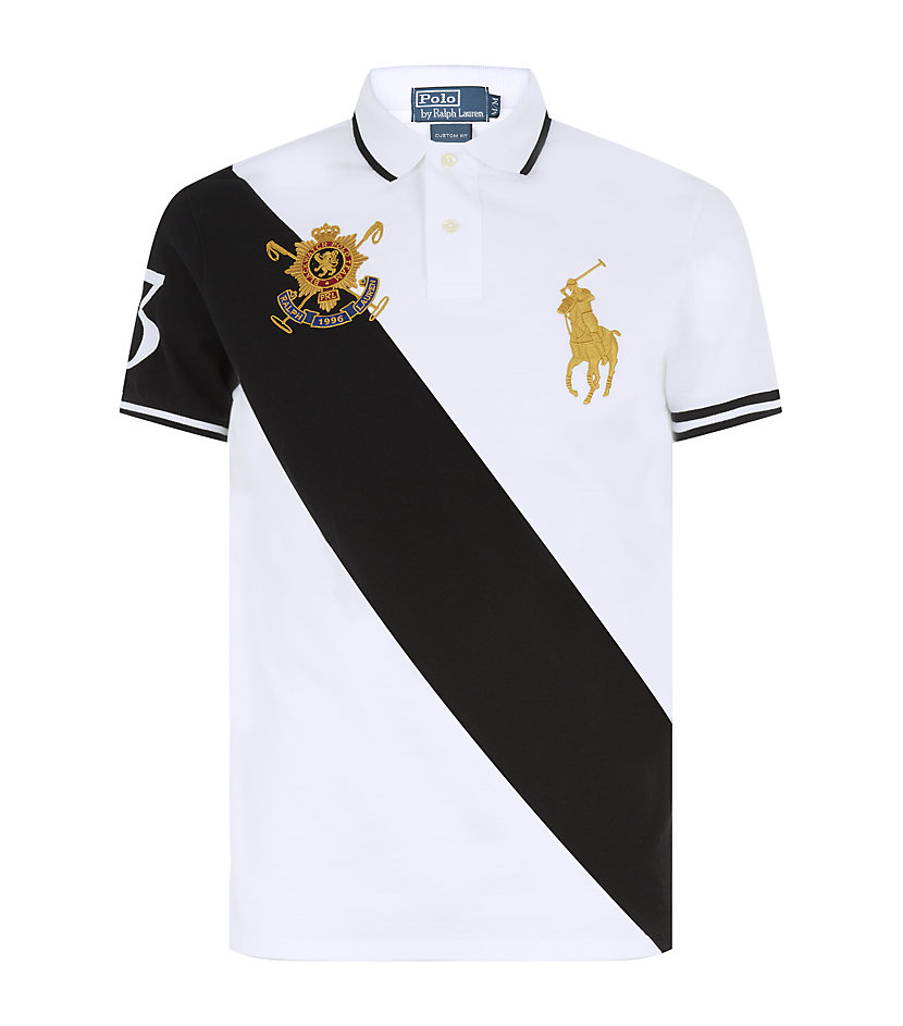 Polo Ralph Lauren Diagonal Stripe Black Watch Team Polo Shirt for Men |  Lyst Canada