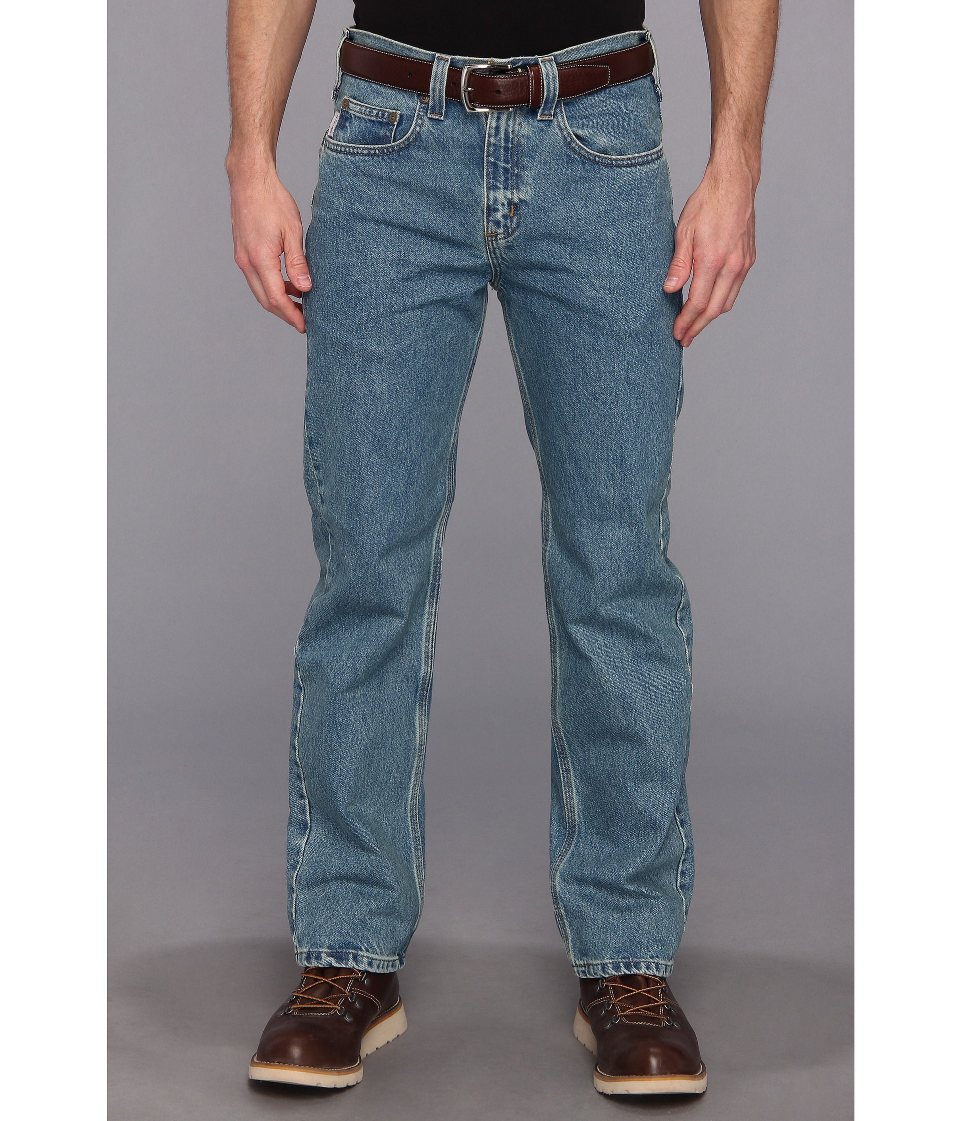 Traditional Fit Straight Leg Jean ...
