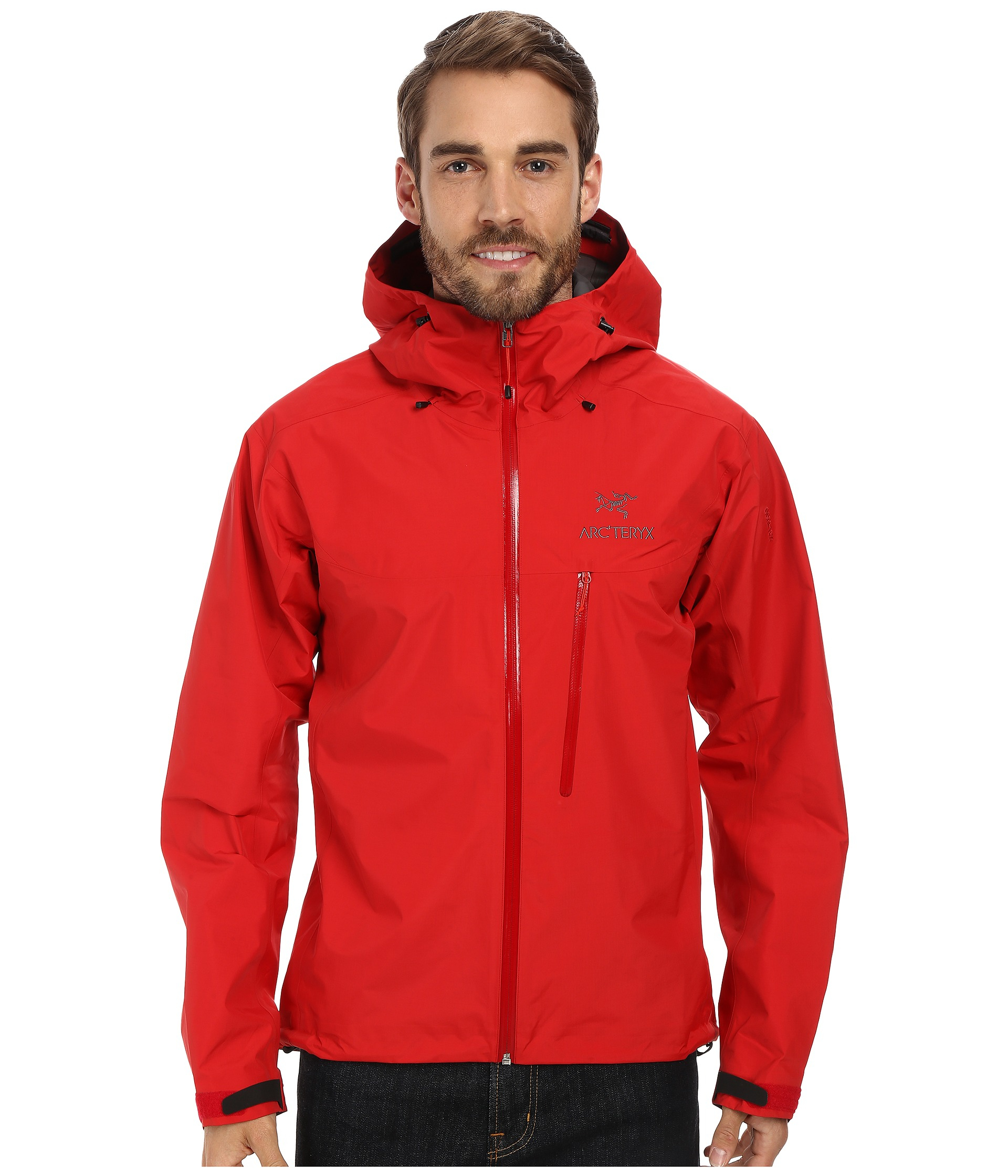 Arc Teryx Alpha Sl Jacket In Red Lyst