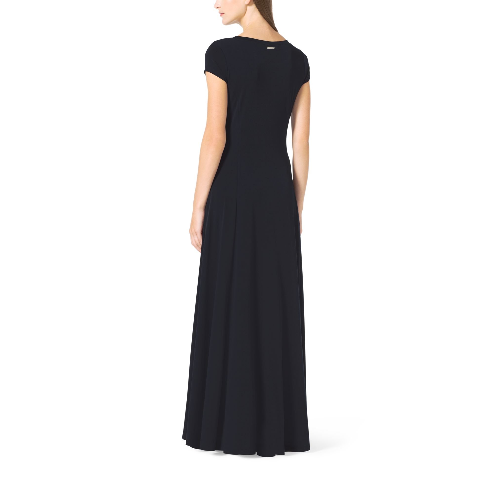 michael kors gowns navy