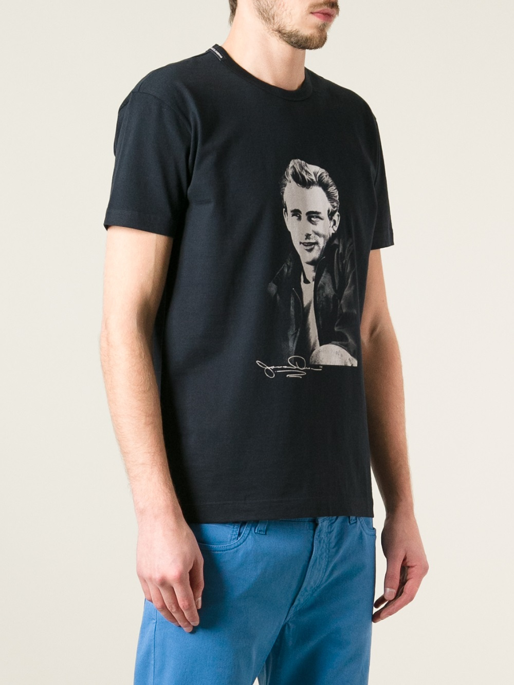 Dolce & Gabbana James Dean Tshirt in Blue for Men Lyst