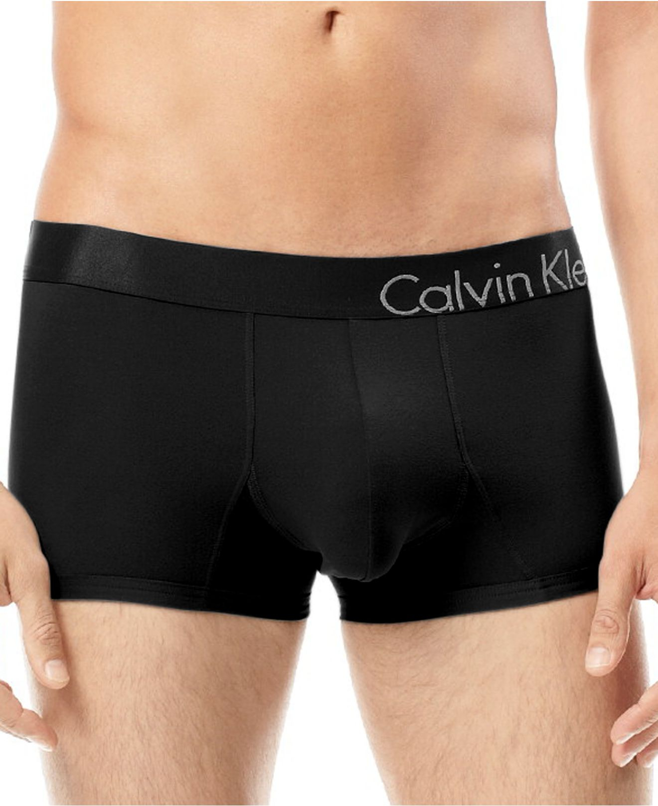 Calvin Klein Bold Micro Low Rise Trunk U8908 in Black for Men | Lyst