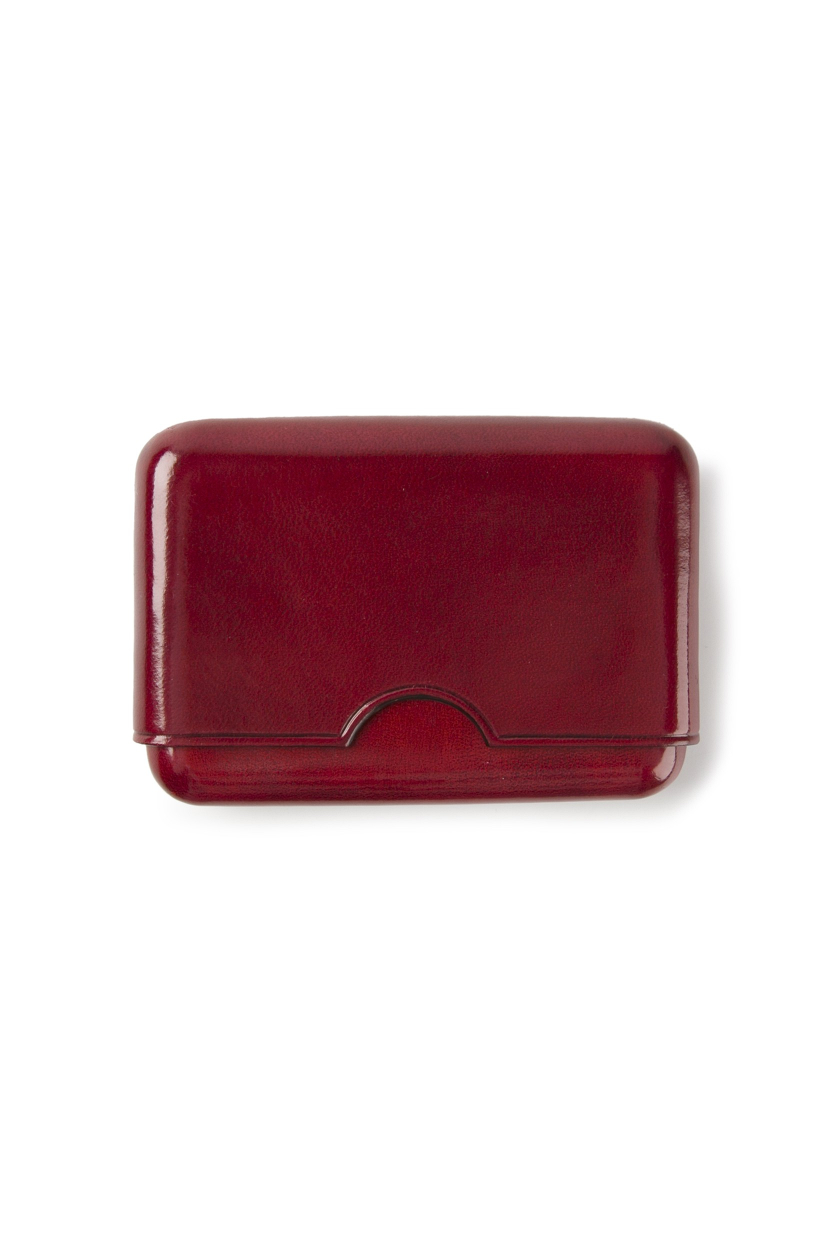Il Bussetto Red Leather Business Card Holder in Red for Men Lyst