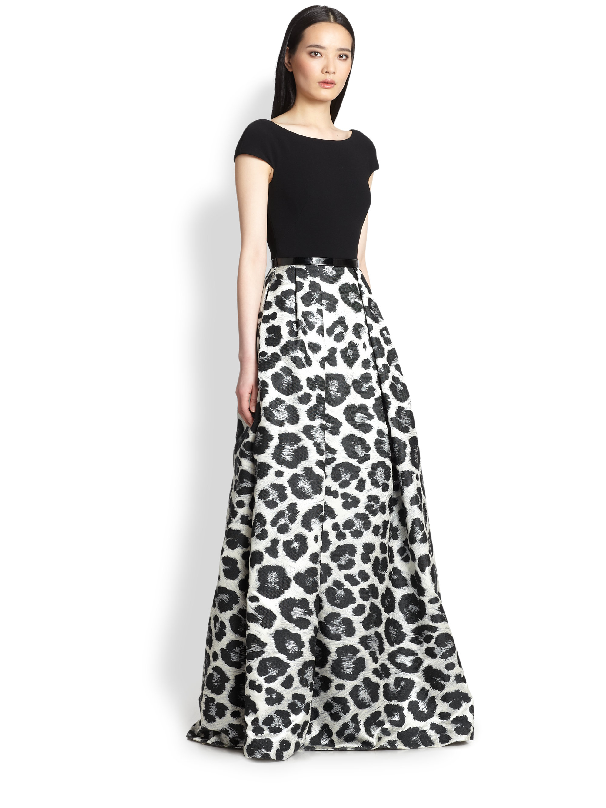 snow leopard dress