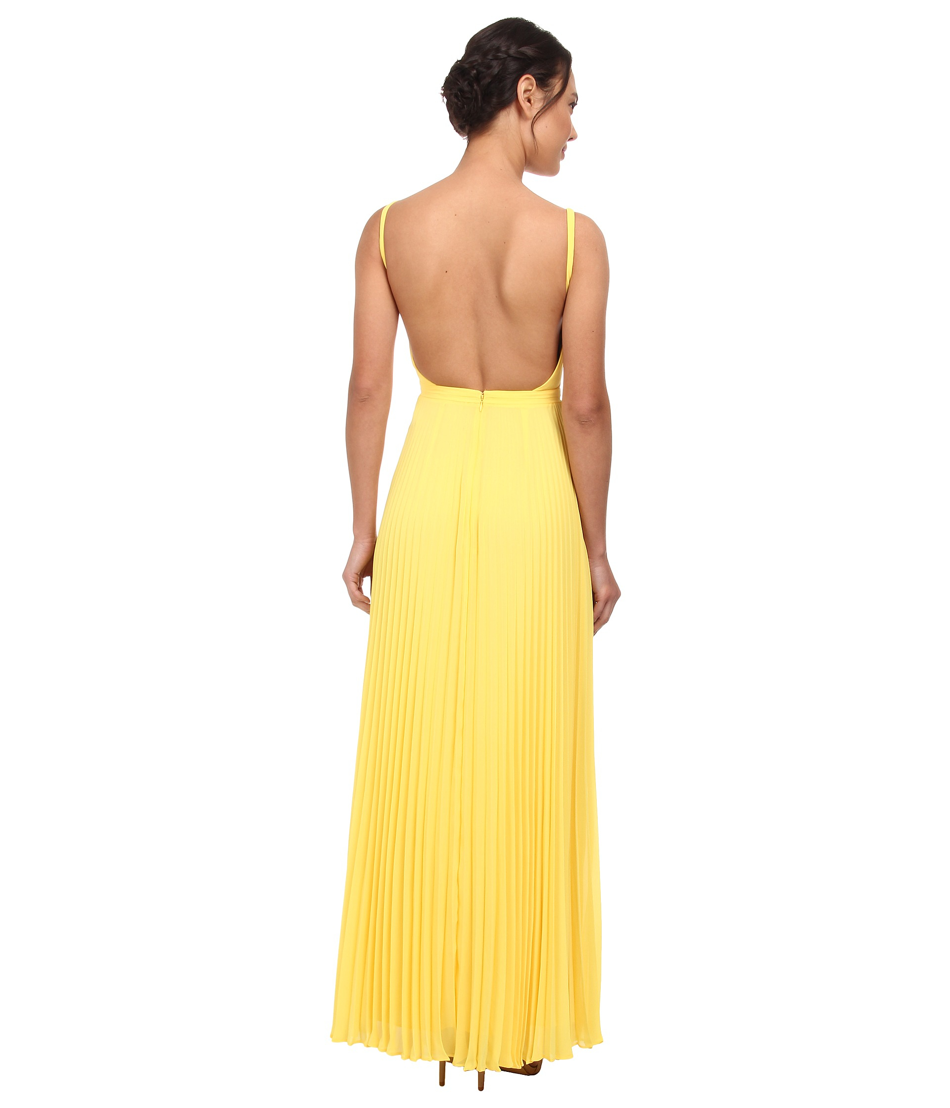 laundry by shelli segal yellow dress