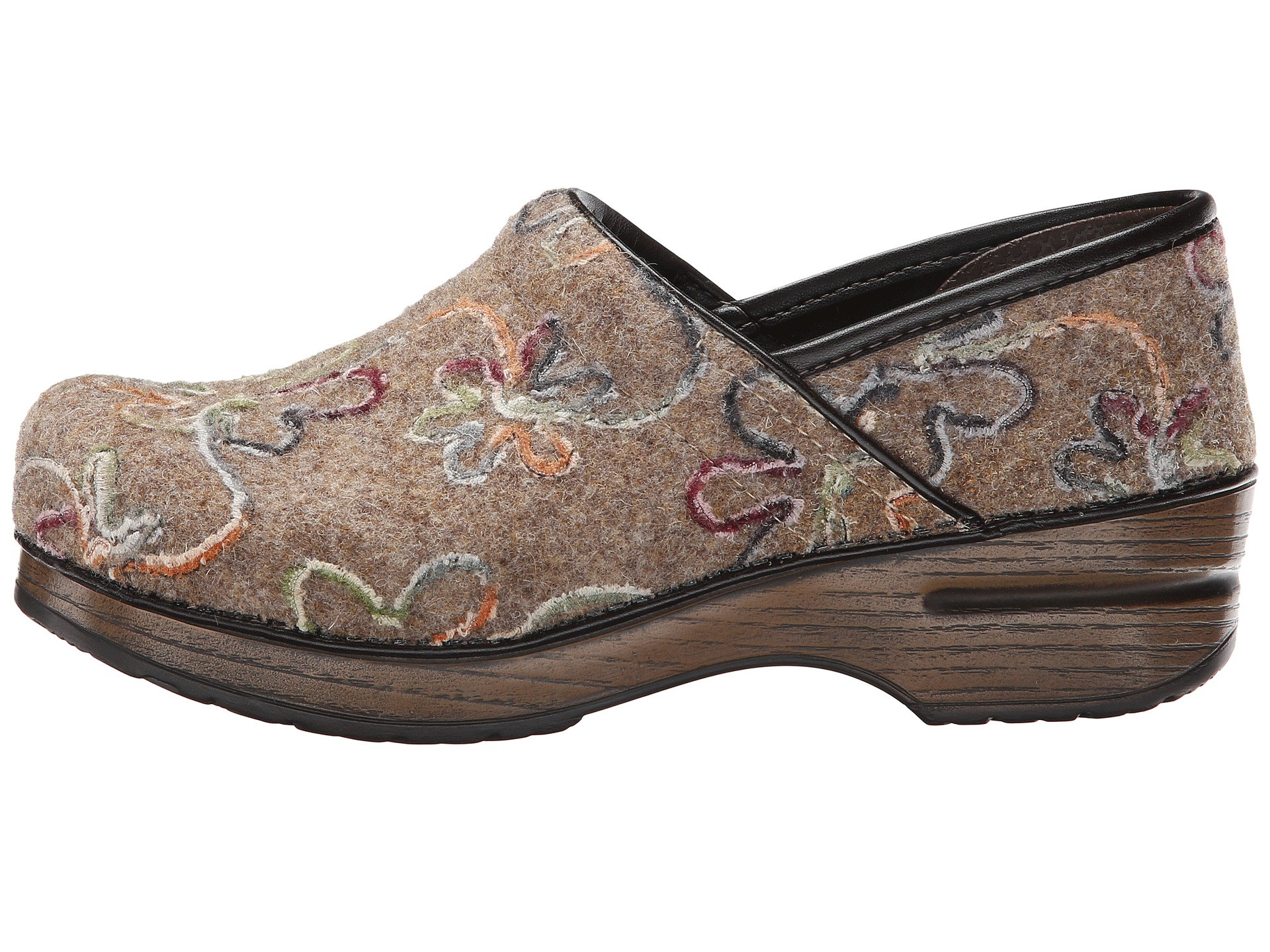 dansko felt clogs