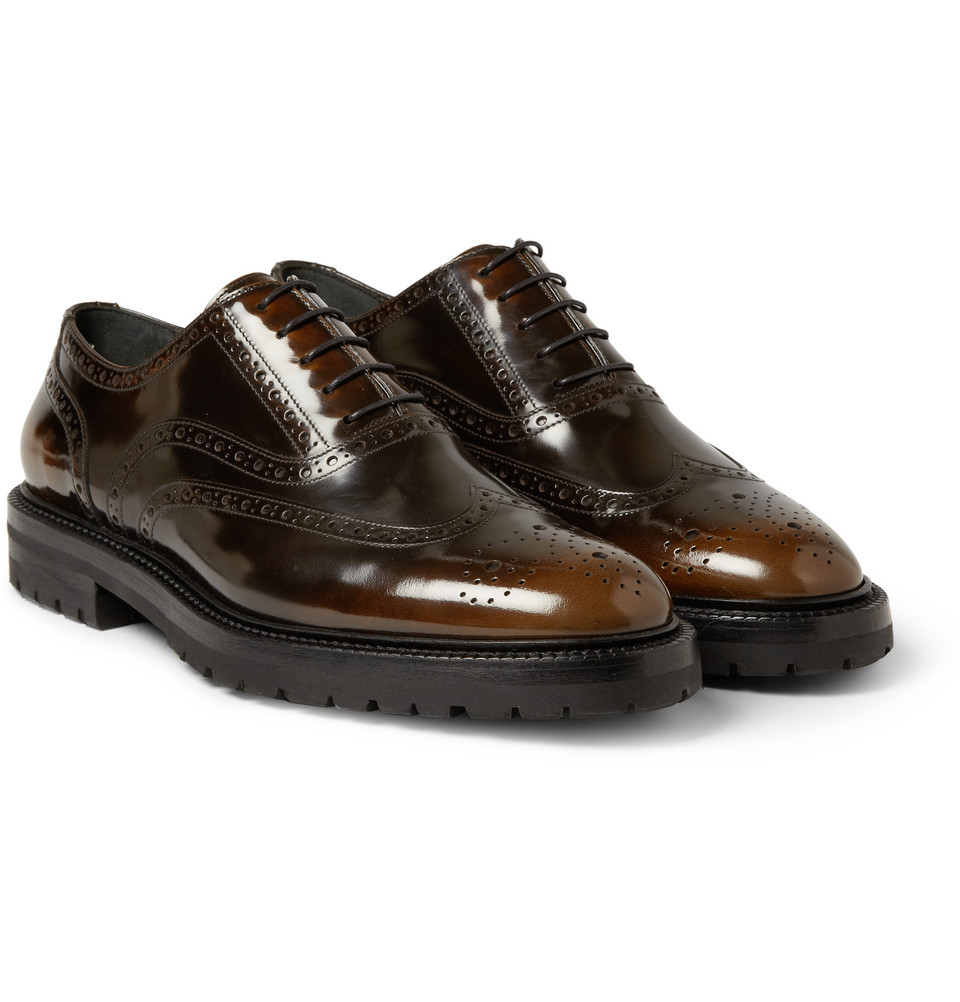Brown Burnished Leather Men S Shoes Brown Burnished Leather Men S Shoes