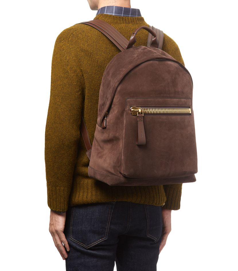 tom ford suede backpack