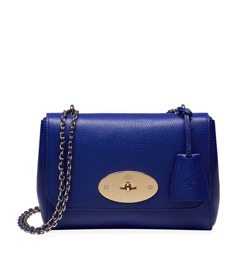 Mulberry Lily Grain Shoulder Bag in Blue | Lyst