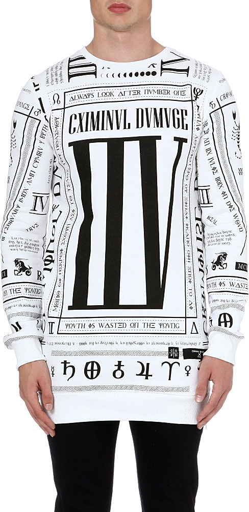 criminal damage scorpion sweatshirt