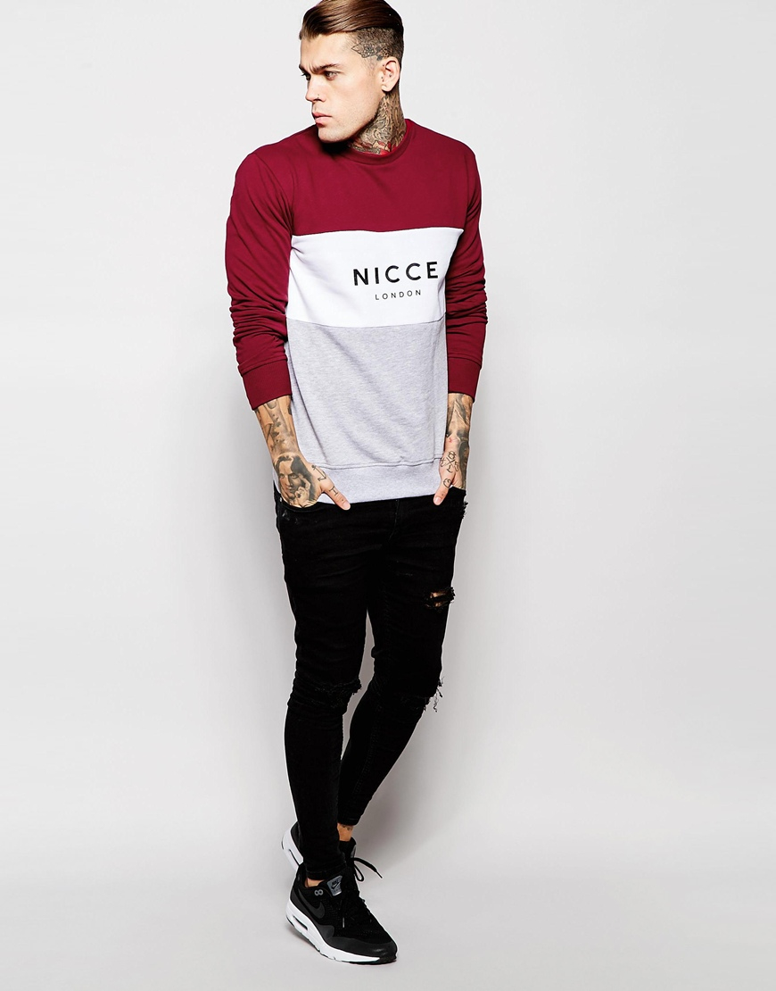 burgundy nicce hoodie