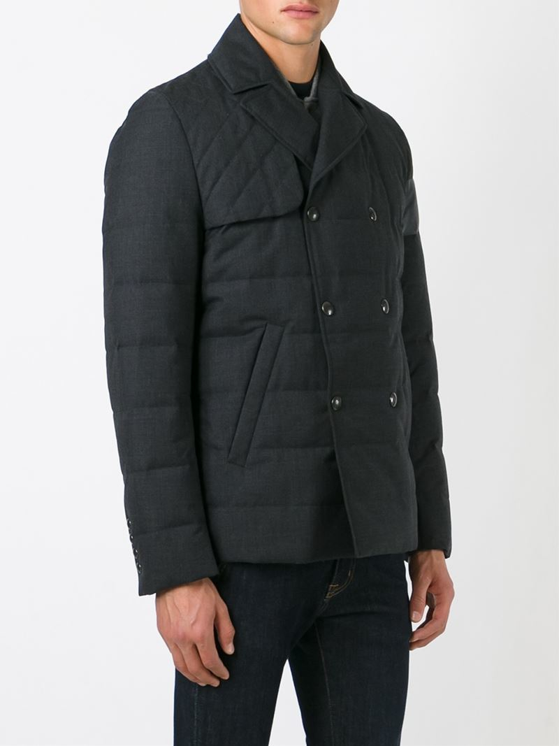 padded peacoat