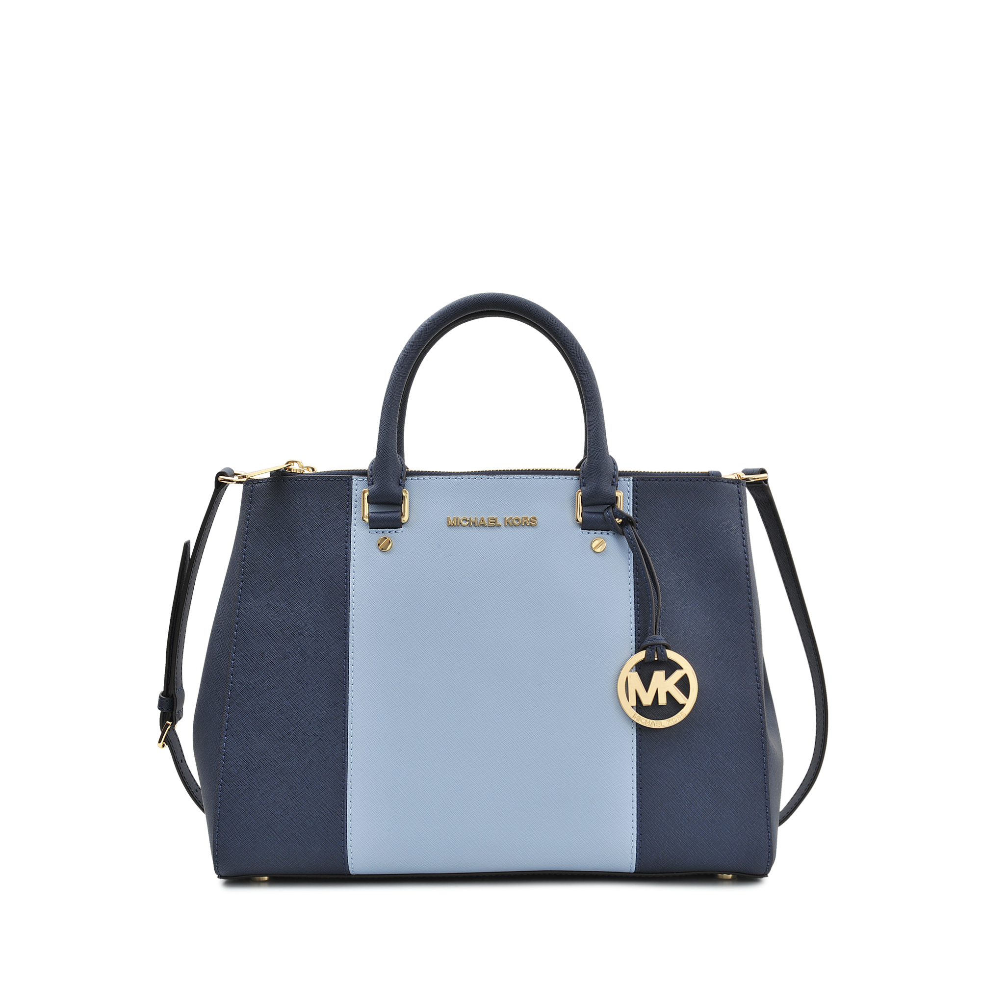 Sutton Double Zip Lg Two Tone Bag Sutton Double Zip Lg Two Tone Bag