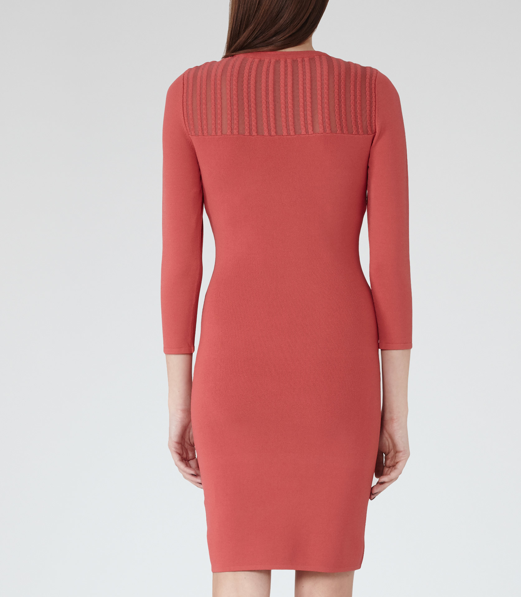 reiss kelly knitted dress