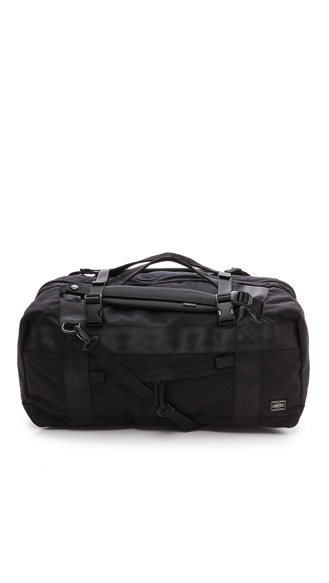 Porter Booth Pack 3way Duffel Bag in Black for Men Lyst