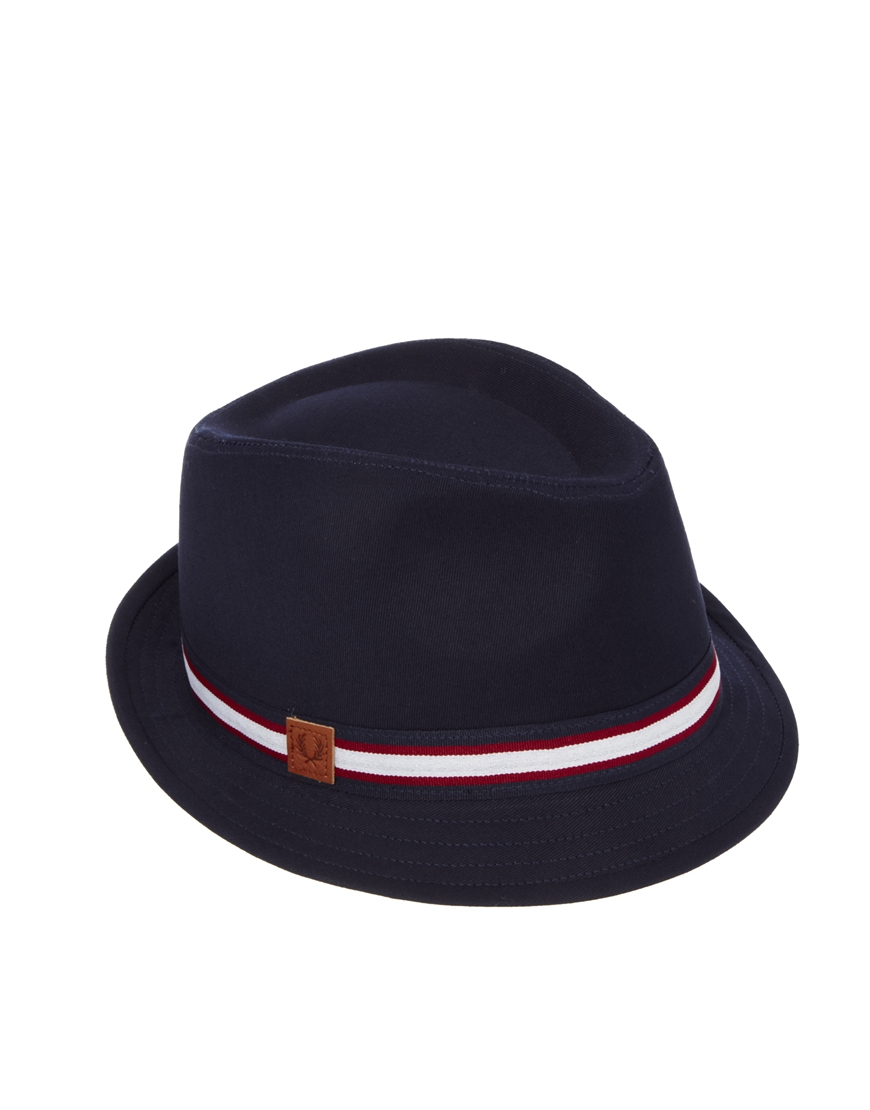 fred perry trilby hat