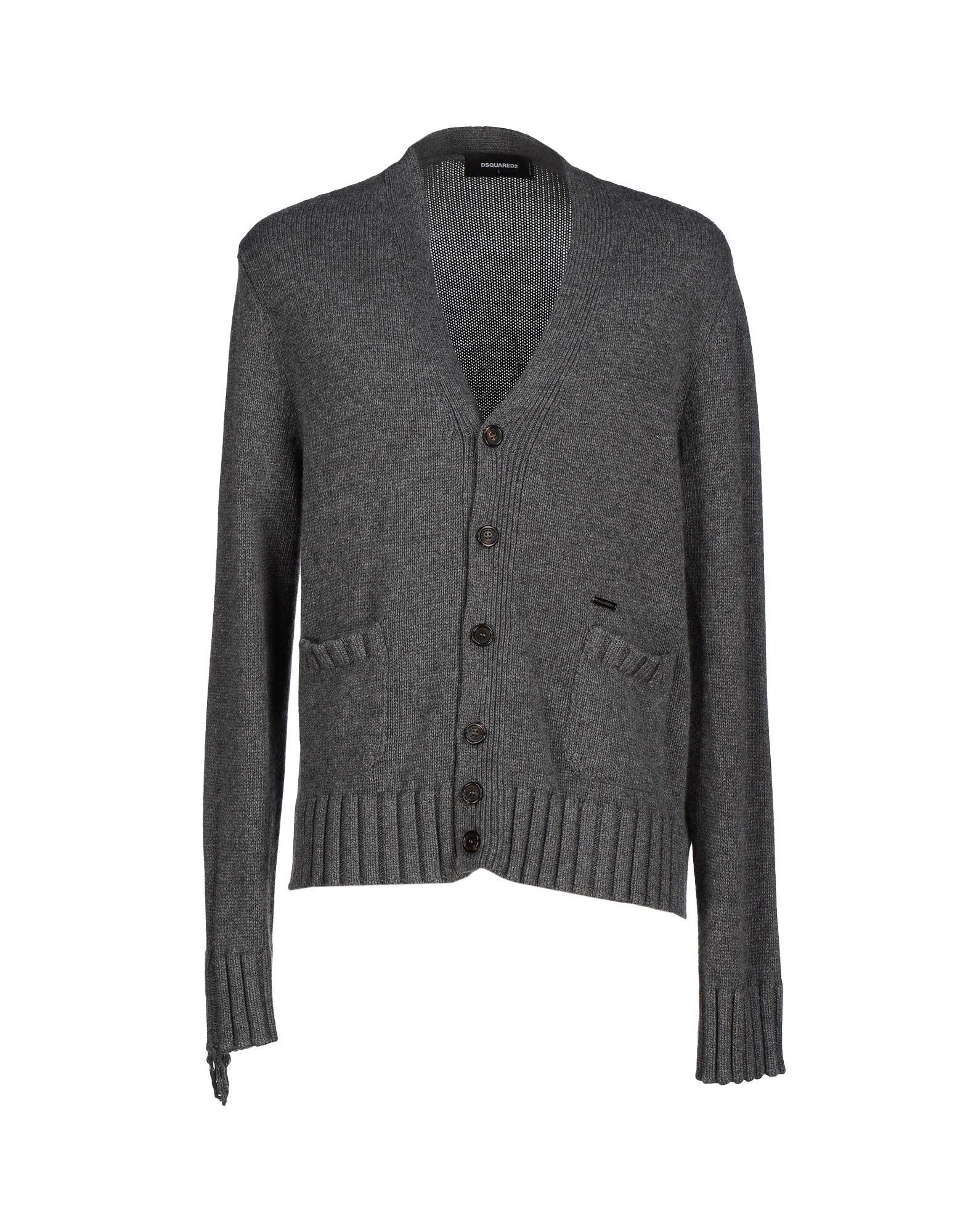 Dsquared² Cardigan in Gray for Men (Lead) | Lyst