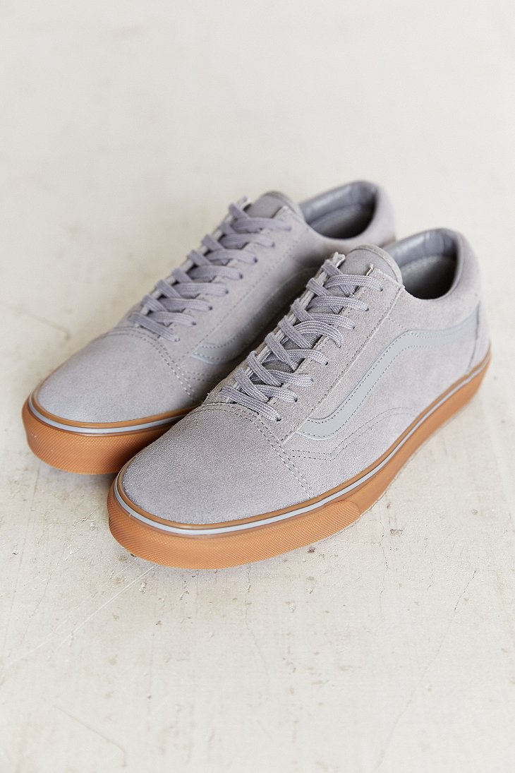 Vans Old Skool Gum Sole Men'S Sneaker in Gray for Men | Lyst