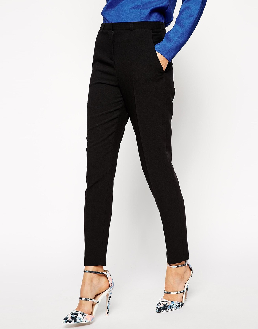 red cigarette pants