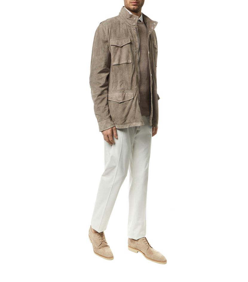 Brunello cucinelli field jacket deals