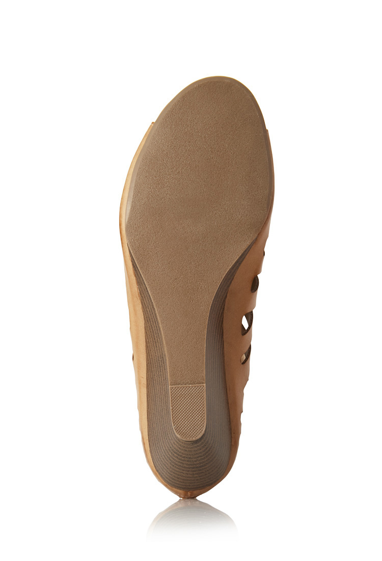 peeptoe wedges