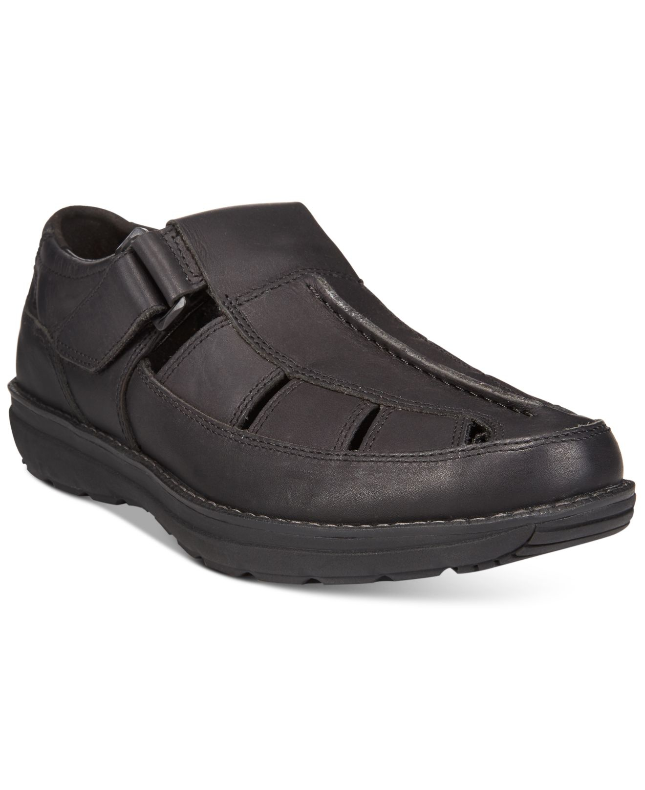 leather sandals timberland