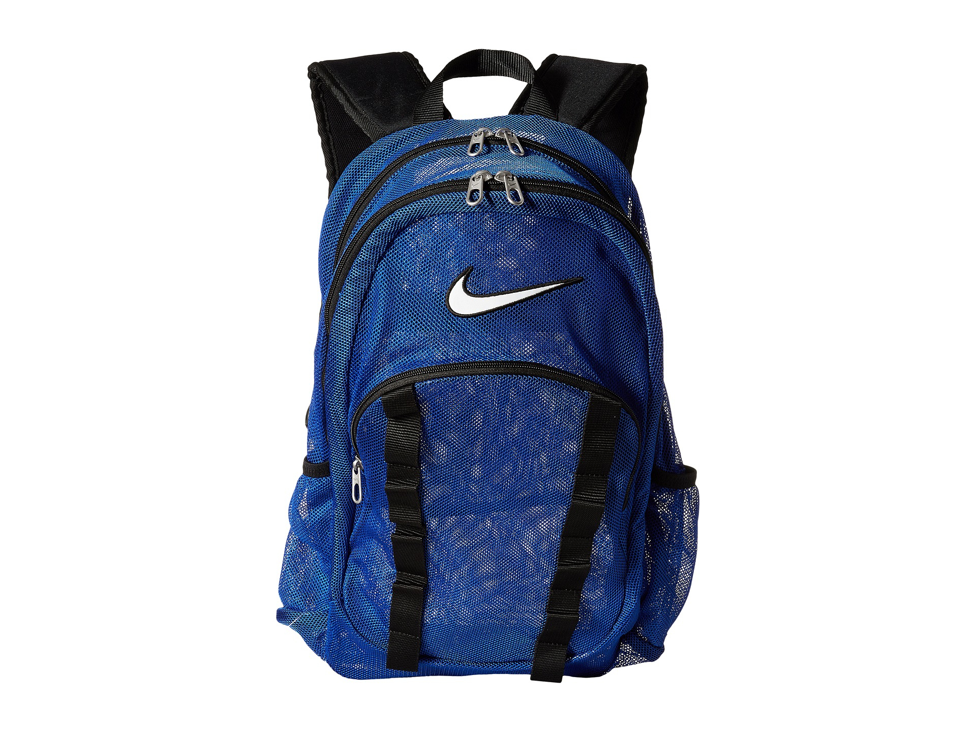 Nike Synthetic Brasilia 7 Backpack Mesh Large in Blue | Lyst