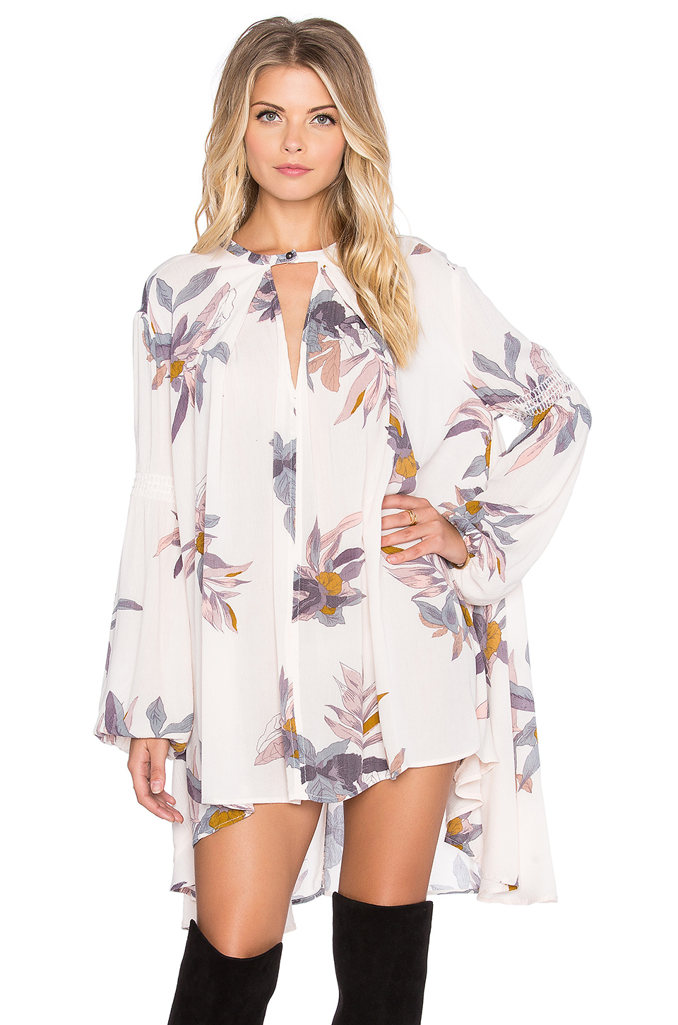 free people rugged beauty swing dress