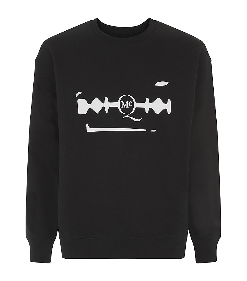Mcq By Alexander Mcqueen Razor Logo Sweatshirt in Black for Men | Lyst