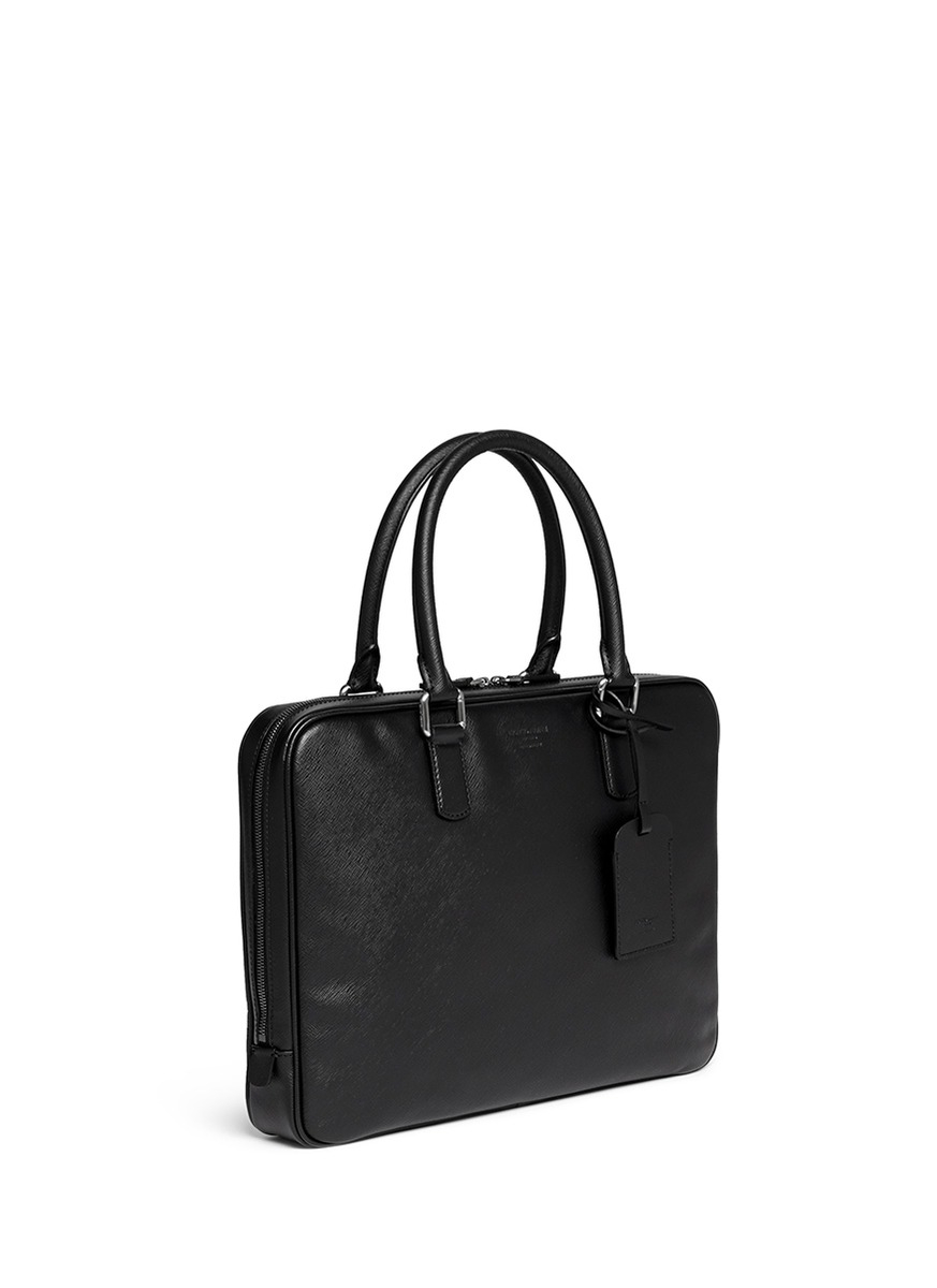 armani briefcase