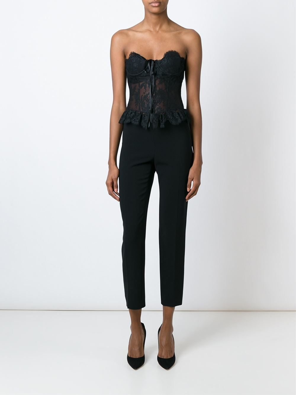 moschino corset top