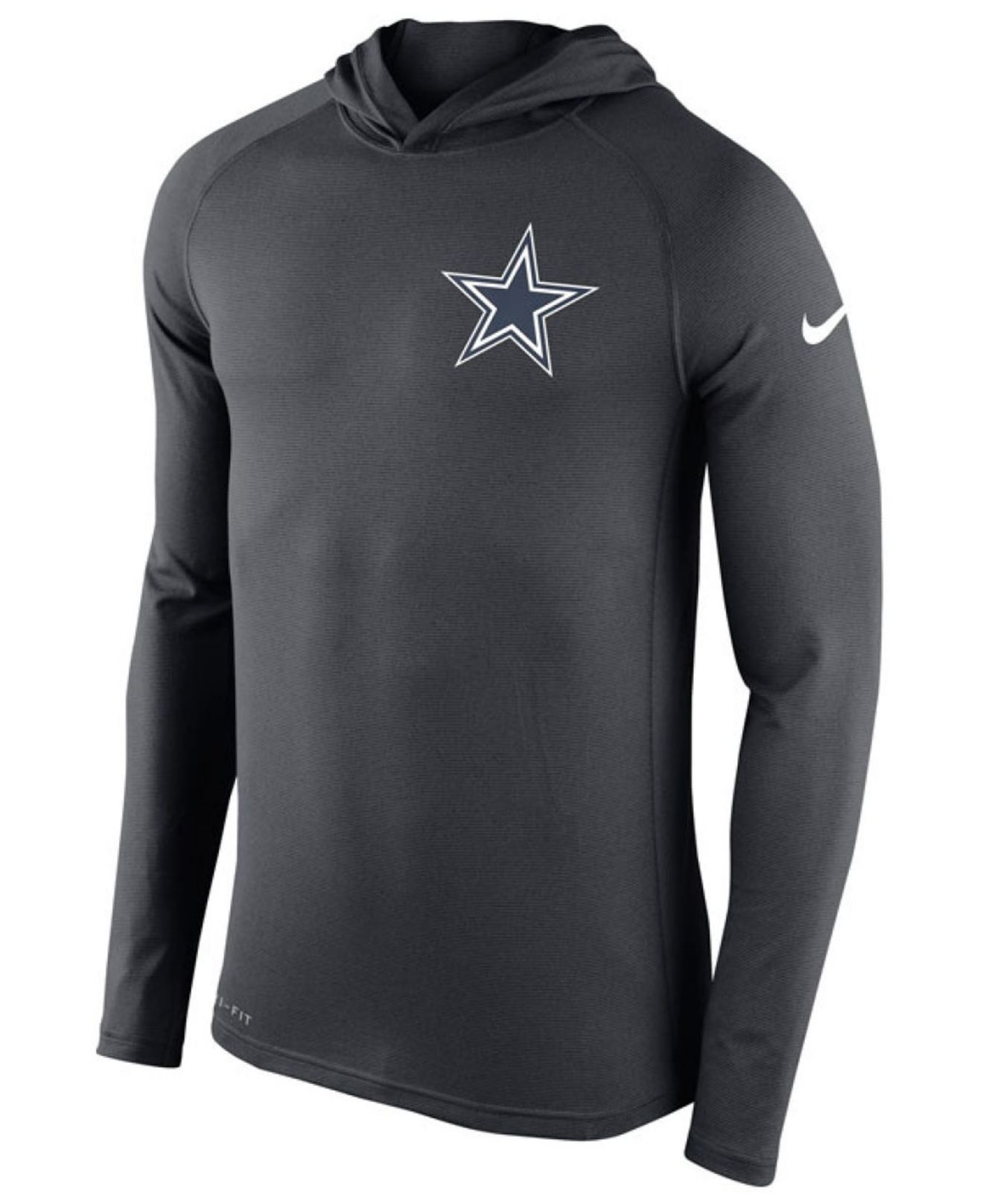 cowboys dri fit hoodie