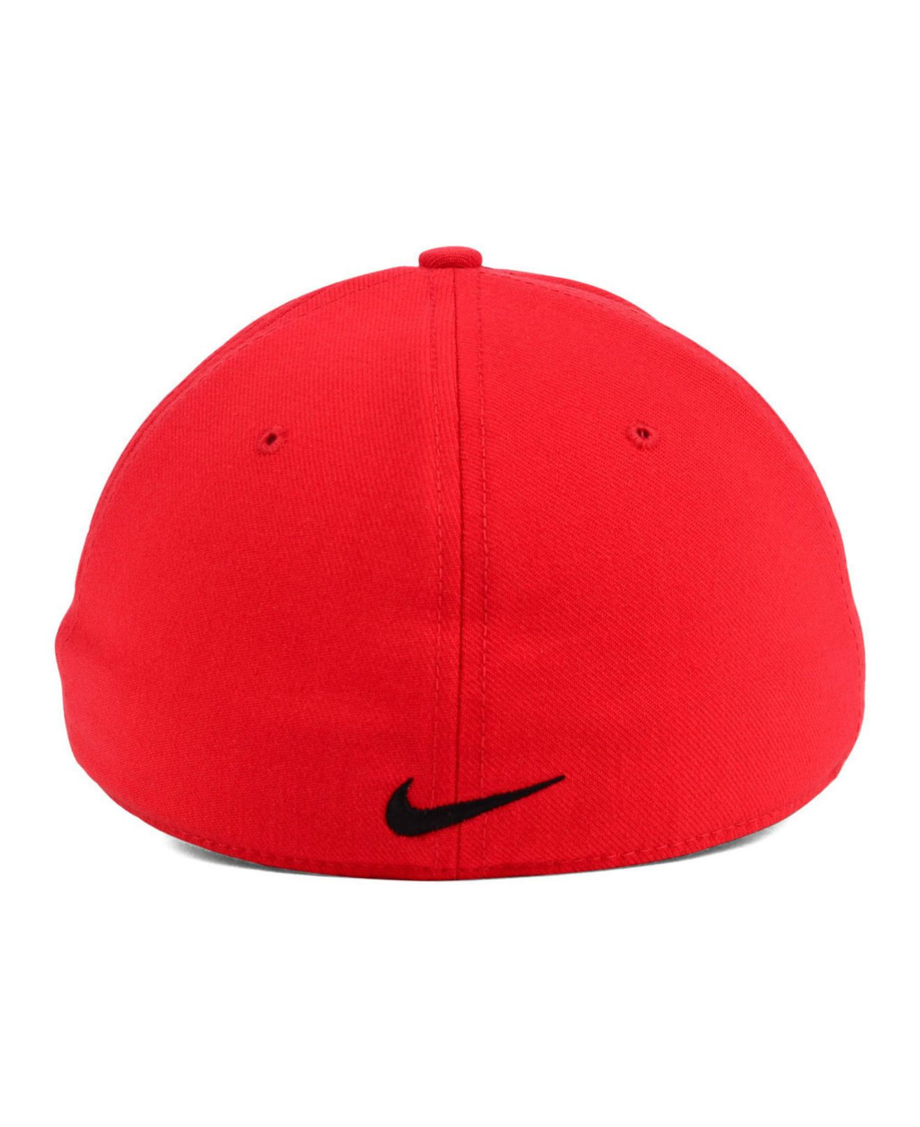 Nike Rutgers Scarlet Knights Dri-Fit Swooshflex Cap in Red for Men - Lyst