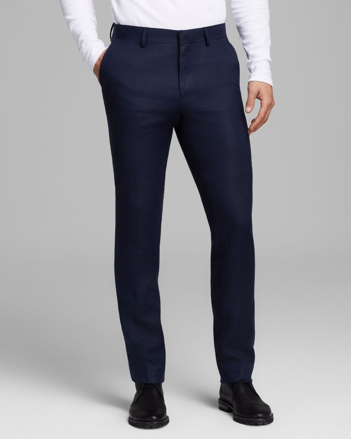 michael kors tailored fit mens pants
