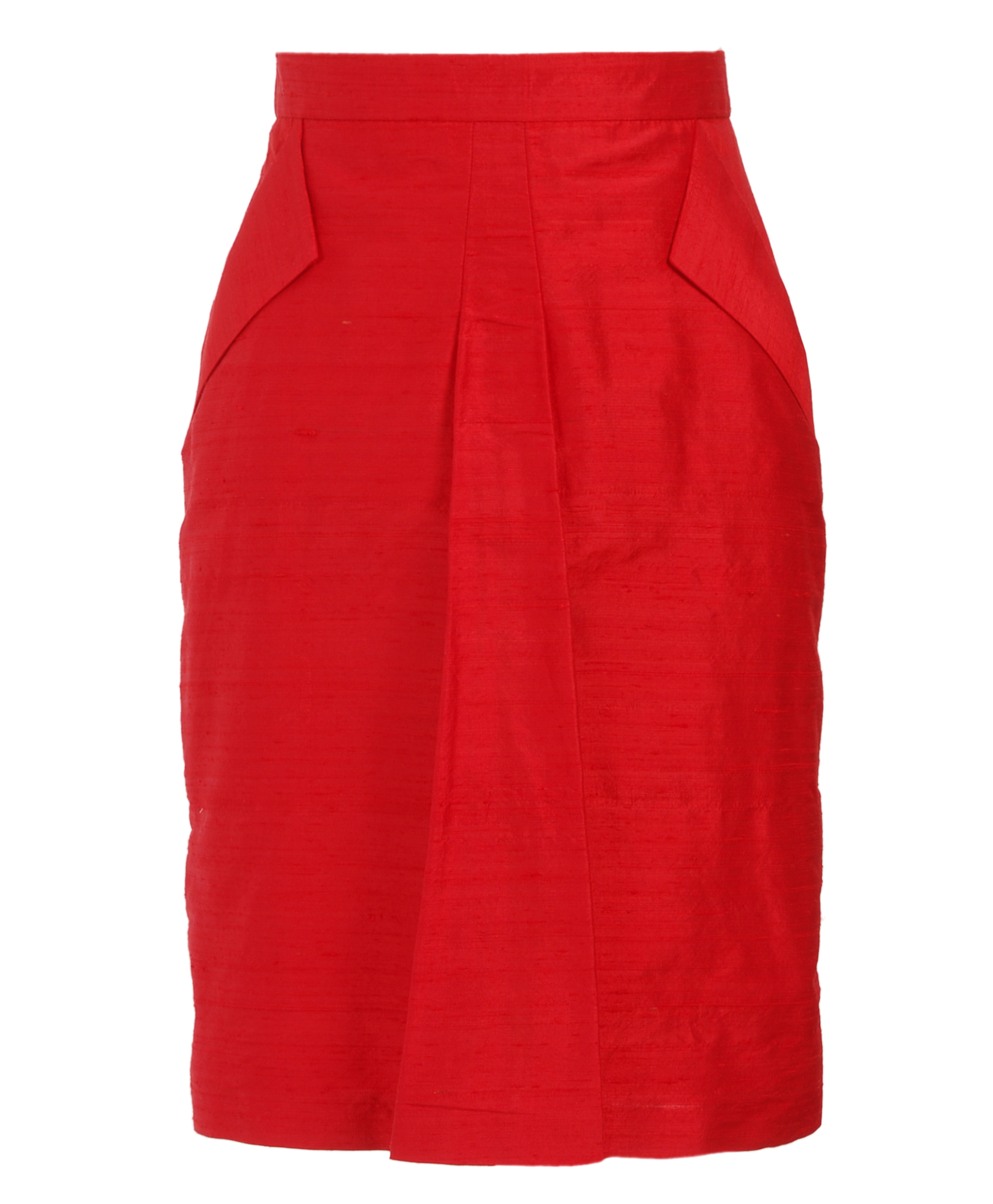 L'wren Scott Dupioni Silk Skirt in Red | Lyst