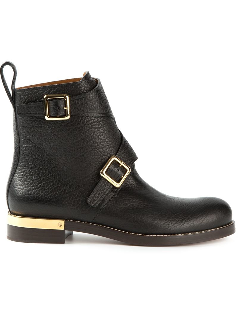 chloe biker boots