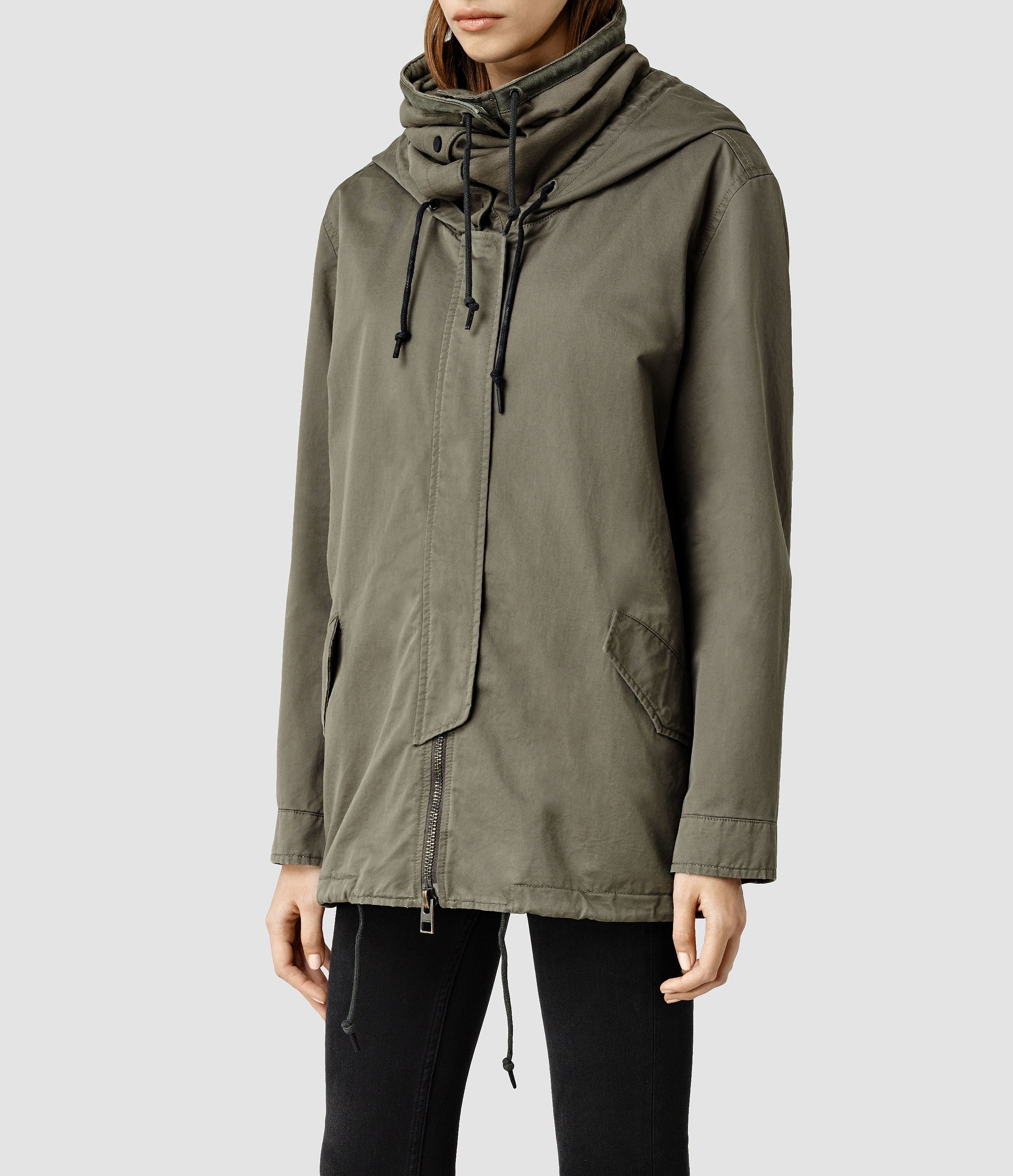 allsaints khaki jacket