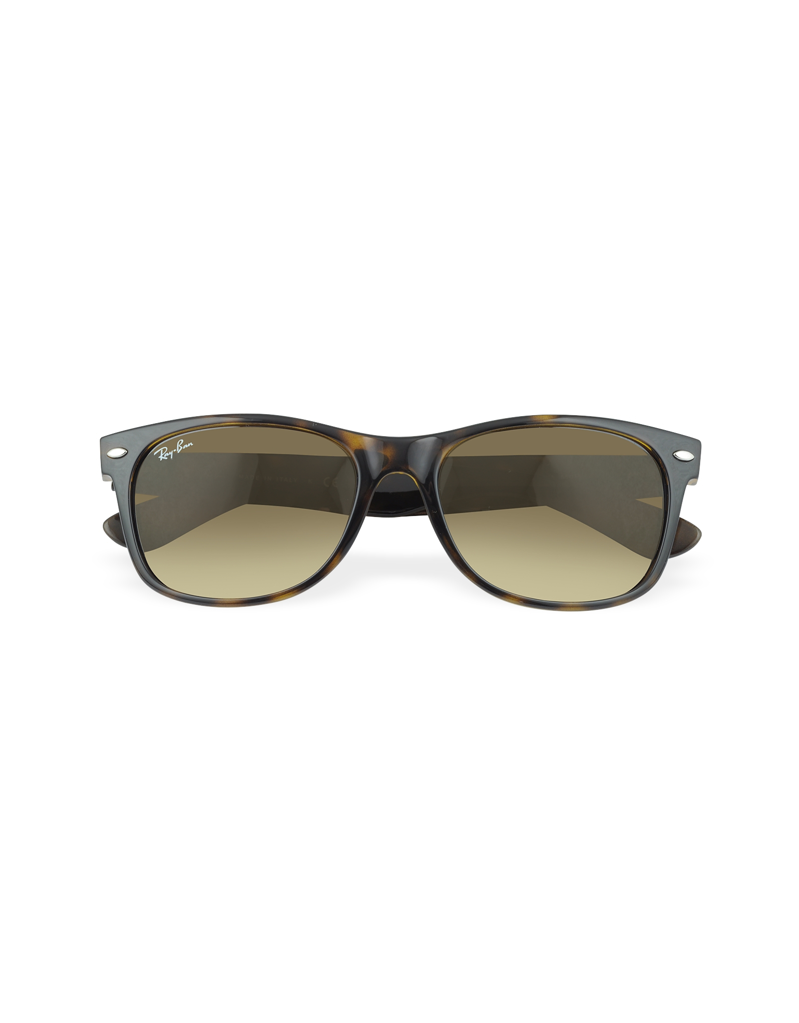 Ray Ban New Wayfarer Square Acetate Sunglasses In Brown Lyst 